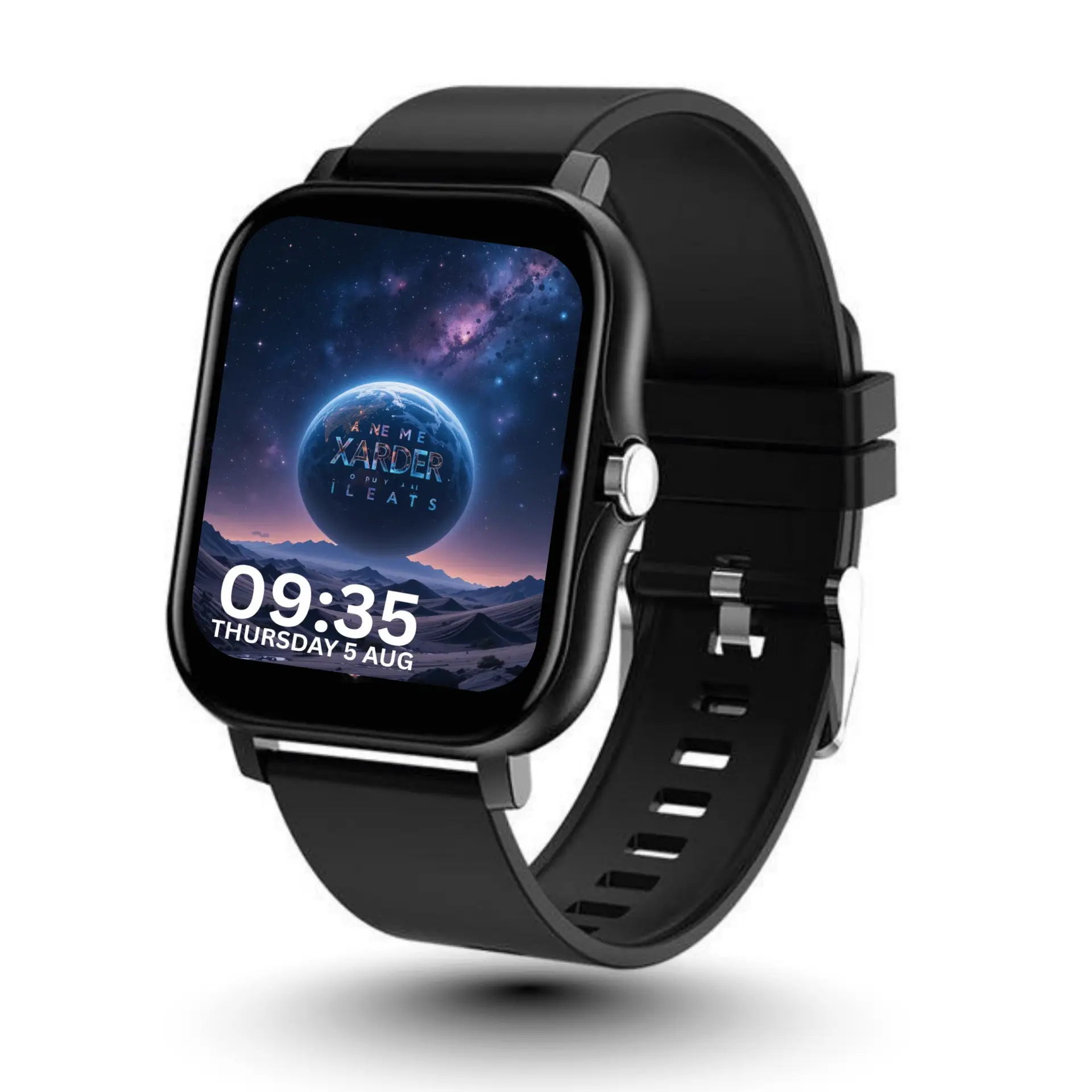 Xarder X1 Pro Smart Watch BT Calling, AI Assistant, Health Monitor, Sleep Monitor, Custom Face Rubber Strap - Image 5